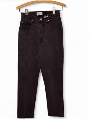 FDJ French Dressing Black High Rise Jeans Size 6 Straight Leg